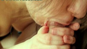 I remove all stress from you with a hot close-up blowjob and huge cum in my mouth pov