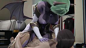 3D Succubus Fucks Hard in Uncensored Hentai