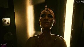 Explore the updated shower scenes in Cyberpunk 2077 patch 2.1