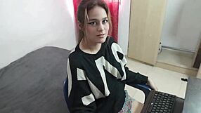 Helping my stepsister relax with a hard fuck session