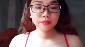 She Shows Off Her Big Tits