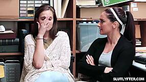 Violet Spice Submits! Bent Over for Officer Marcelo's Doggystyle Assfucking!