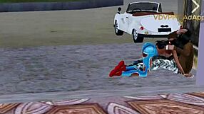 we got rough with big ass in the car at greystone mansion