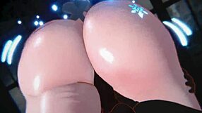 Oh, Ruan Mei, you're so provocative in this anime hentai scene!