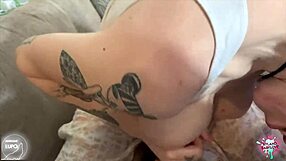 Beautiful MILF with curly hair gives great POV experience with oiled up boobs and hard cock