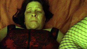 Throwback POV of Fucking Granny Carmen with Deepthroat Close-Up