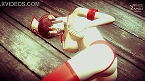 japanese nurse ayumi in cosplay needs a sample from you in 3d anime hentai