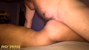Young college Indian wife gets an orgasm with a black Viking