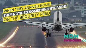 Swapping with mother-in-law in miniskirt cowgirl riding!