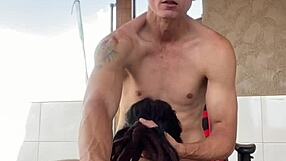 Resenha na Varanda Termina em Boquete Babadinho com Novinha Tatuada Gostosa