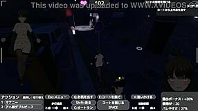 i'm sereka-san exposing myself in a naked coat outdoors without getting caught