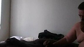 Hot Latino guy sucks big black cock
