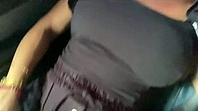 Blonde Brazilian MILF flashes her goods during a wild bus trip from RJ to SP.