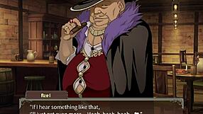 Branded Azel as Horny Adventurer Prostitutes for Dicks in Hentai Gameplay