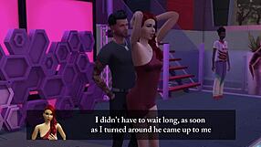 Beautiful wife Maggie’s first adventure in The Sims 4