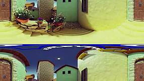 Surprised threesome with Alison Rey and Luna Rival