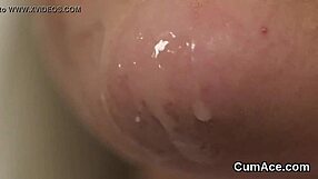 Wicked honey gets covered in sperm and swallows it all