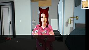 my new family gathers for episode 26 with blonde and redhead