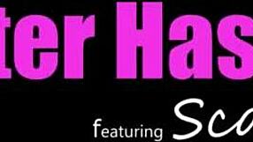 Scarlet Skies Teases Pervy Stepbro With Her Great Ass