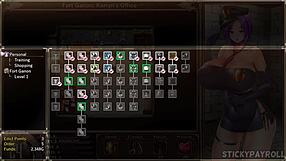 Thick White PAWG Karryn Endures Hard Fucking in Hentai Prison Sex Game Part 6