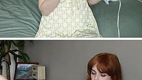 Can you handle this nymph masturbating?