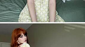 Can you handle this nymph masturbating?