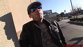 British wife Jordan picked up for monster cock fucking.