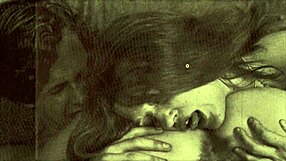 Dark Lantern vintage threesome with hairy pussy action