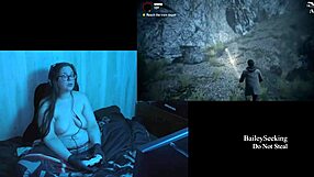 Commented gameplay of Naked: The Adventure Game with a special focus on Alan Wake