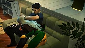 Mystique's 3d hentai preview teases animated sex secrets