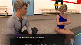 Nudist School Play Heats Up! Beach Babe With Small Tits Takes Big Cock!