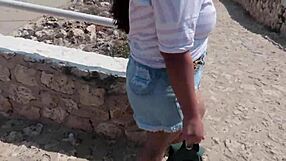 Sexy Latina Spotted Me and Jumped Right on It