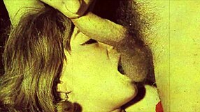 Lucky Old Man Enjoys Vintage Threesome With Hairy Babes