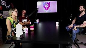 Hey, recording got me nervous, but Arthur Aily in red lingerie rocks!