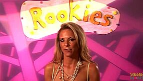 kayla synz enjoying anal after slobbering on massive boner