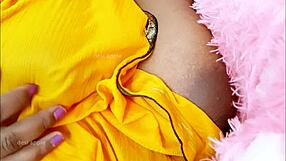 i admire the asian college girl's big boobs in class