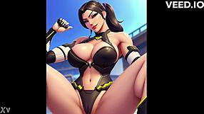 Overwatch Inspired Babes in Action