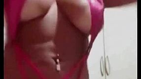 Deysi Araujo Shows Big Tits and Masturbates Pussy