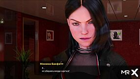 Girl craves a firm spanking in this 3d anime game