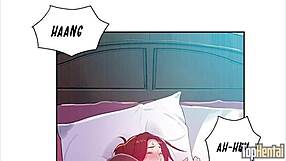 Stepmom fretting over step son in secret classroom hentai scene