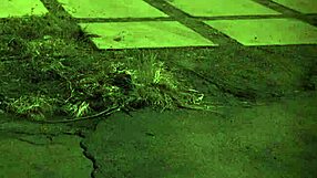 Let's try rough outdoor bondage for the first time.