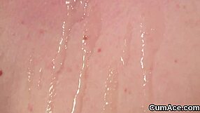 Hot Beauty In Extreme Blowbang Gulps Jizz On Face