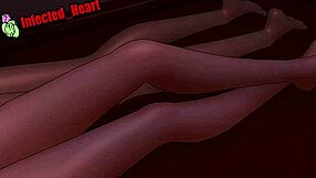 Coco catches Velvet masturbating and helps with licking.