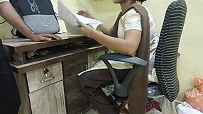 An Indian college girl has sex with her tuition teacher