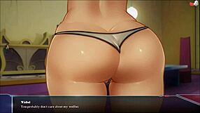 Anime porn with blowjob and orgasm with a dragon ball theme