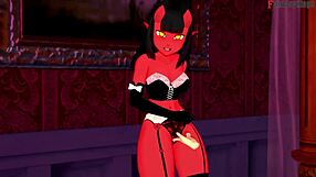 Meru the succubus in a wild free POV fuckfest