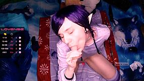 Fortuntime Naughty Girl Rides Cowgirl Style With Cute Anime Blowjob in Wild Sex Scene. Her Tight Pussy and Ass Take It All!