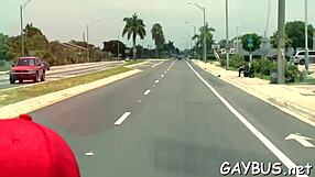 Homo Bear Engaging In Intense Gay Sex With His Partner. Outdoor Action Included.