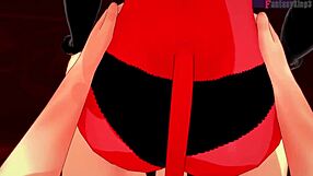 man, i’m just obsessed with meru the succubus in this wild 3d cartoon pov fantasy