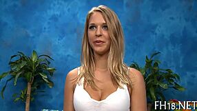 subtle touches in steamy massage clips